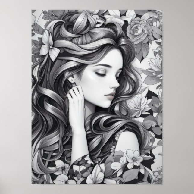 Poster Sleeping Woman (Frente)