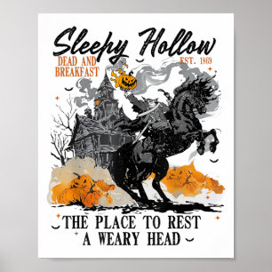 Poster Sleepy Hollow Cabeça Sem Cabeça, Horseman Figurino
