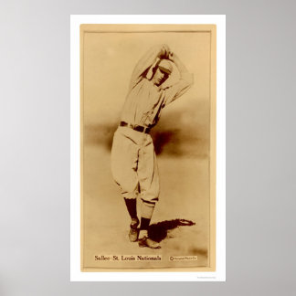 Poster Slim Sallee Cardinals Baseball 1914