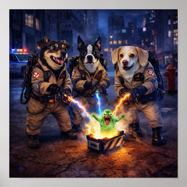 Poster "Slimer is Toast" (Frente)