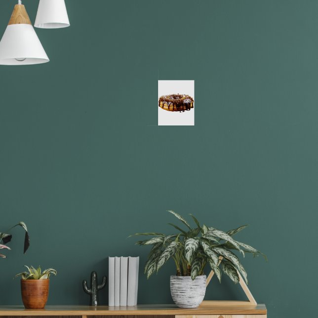 Poster SlipperyJoe's donut decadente coberto com uma espe (Sala de Estar 1)