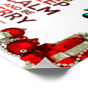 Poster SlipperyJoe's Feliz Árvore Artística de Natal