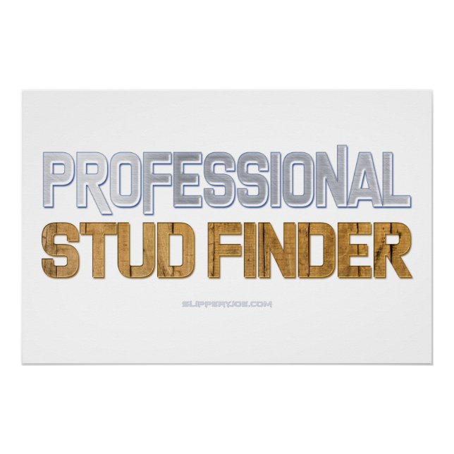 Pôster SlipperyJoe's Professional Stud Locder wood 3-D th (Frente)