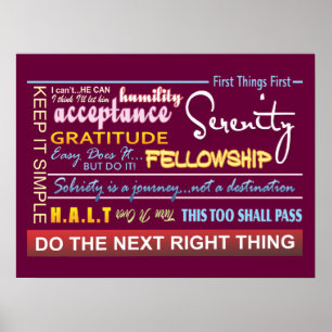 Poster slogan 17 da recuperação