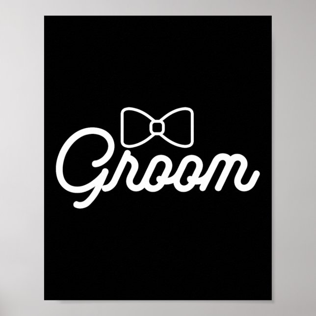 Poster Slogan Da Noiva E Do Groom Correspondente Para Os  (Frente)