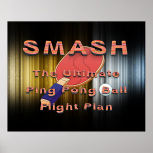 Poster Slogan SUPERIOR de Pong do sibilo