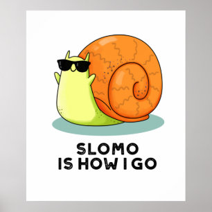 Poster Slomo É Como Eu Fico Engraçado Caracol