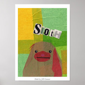 Pôster Sloth por Jill Connor