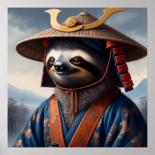 Poster Sloth Samurai