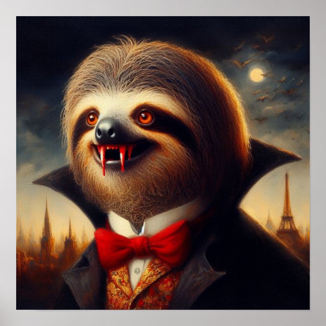Poster Sloth Vampire (Frente)