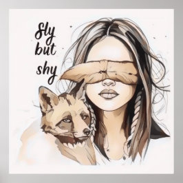 Poster Sly Mas Tímido