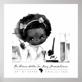 Poster Smart Black Kid