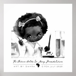 Poster Smart Black Kid