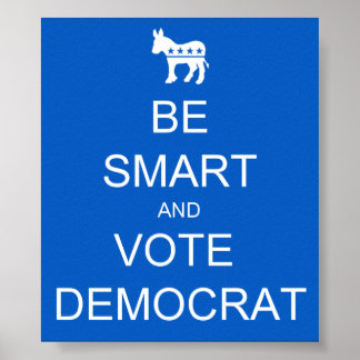 PÔSTER SMART VOT DEMOCRAT