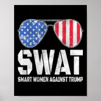 Smart Women Against Trump Engraçado Anti-Trump 202