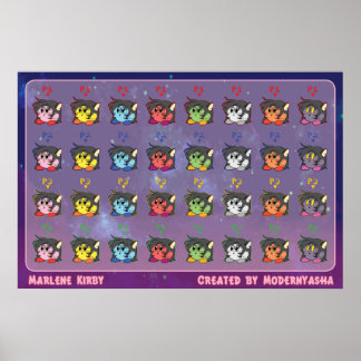 Poster Smash Bros Marlene