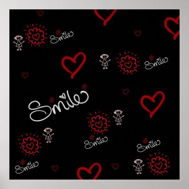 Poster Smile And Be Happy (Frente)