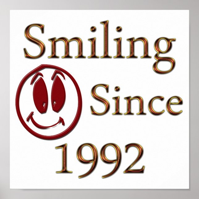 Poster Smiling (Frente)