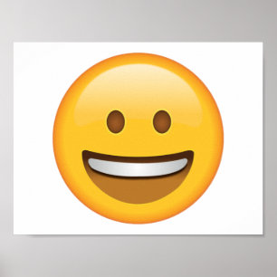 Pôster Smiling Face - Emoji