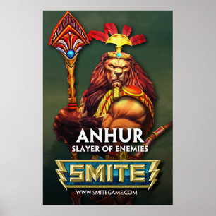 Pôster SMITE: Anhur, Caçadora de Inimigos