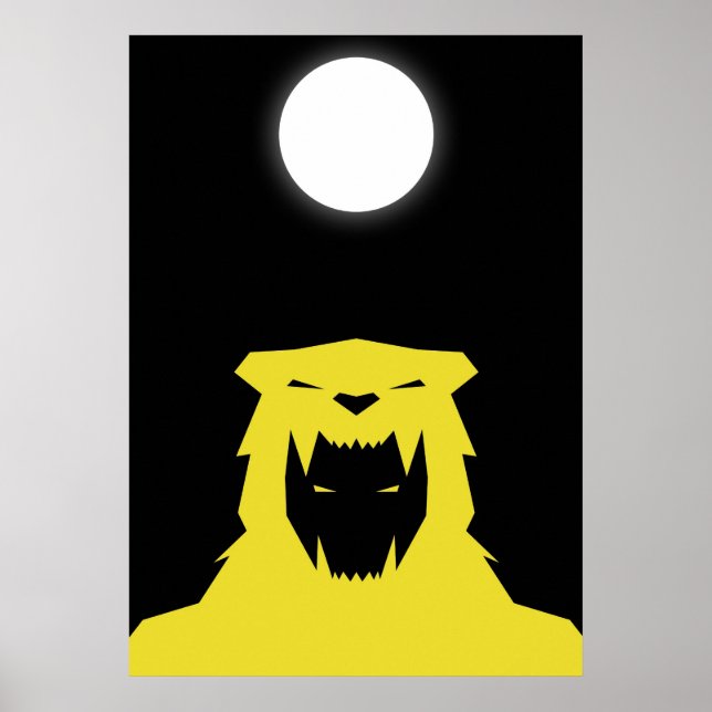 Poster SMITE - Xbalanque - O Sol Jaguar Oculto (Frente)