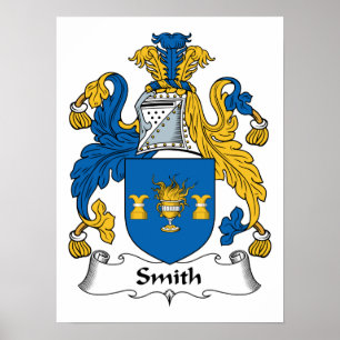 Poster Smith Family Crest