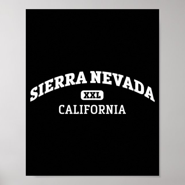 Poster Smith Rock College Style Rock Escalando Área Desig (Frente)