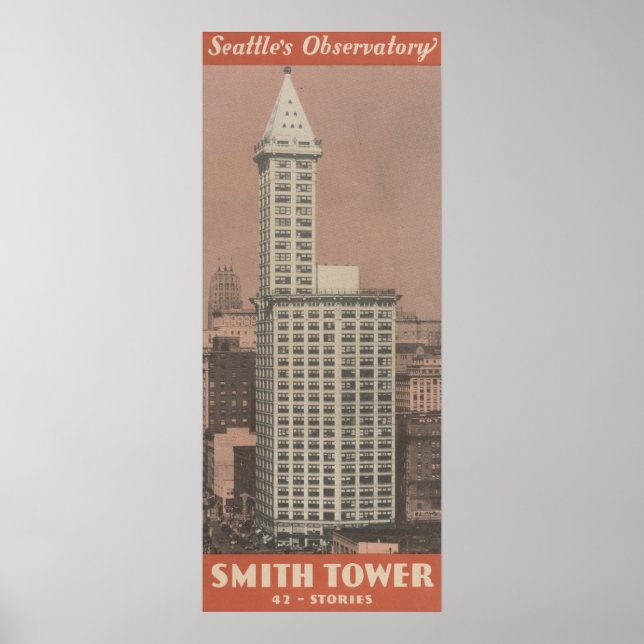 Pôster Smith Tower, Seattle's Observatory (Frente)