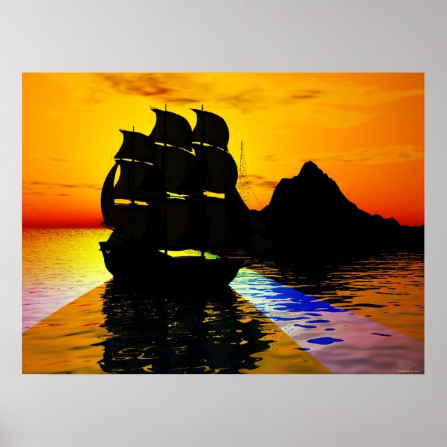 Poster Smooth Sailing (Frente)