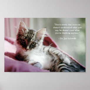 Poster Smug Kitten