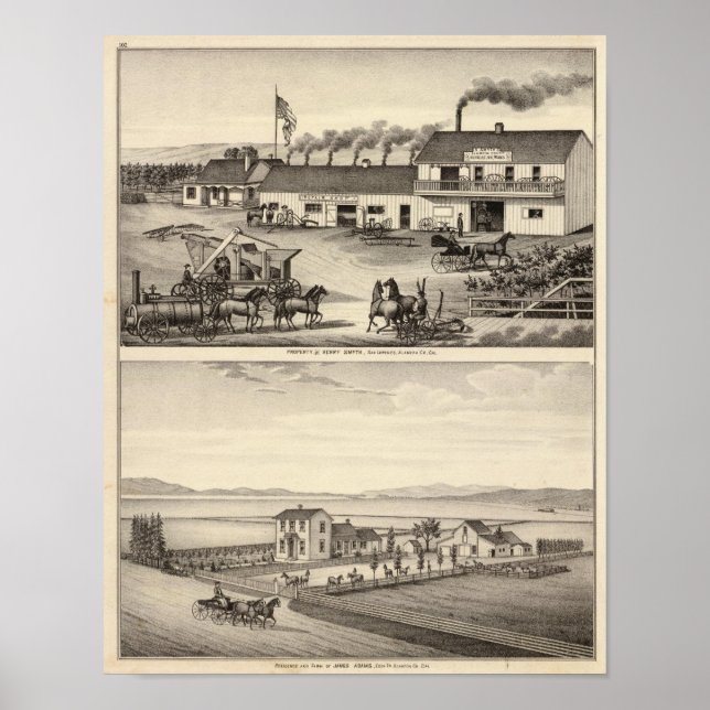 Pôster Smyth, Adams properties (Frente)