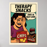 Snacks de Terapia - Conforto Emocional de Arte Pop