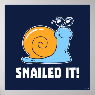 Poster Snailed ele