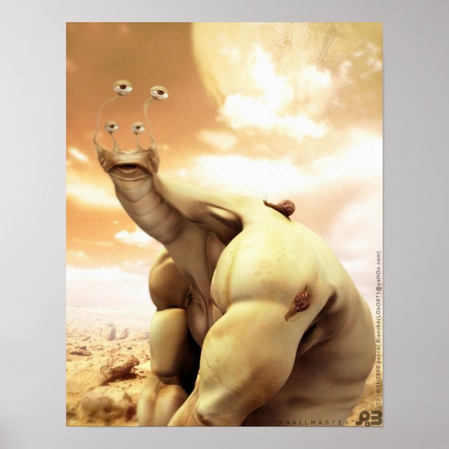 Pôster Snailmaster (Frente)