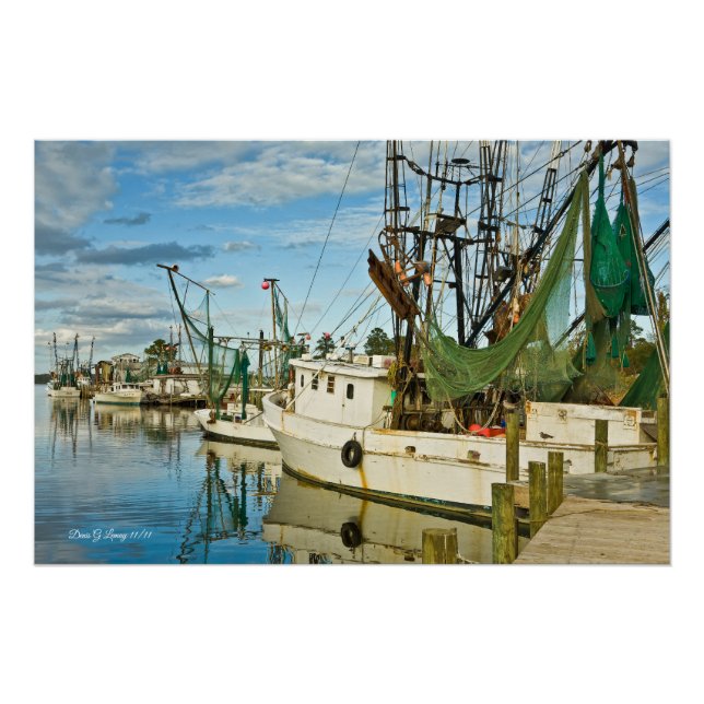 Pôster Sneads Ferry Shrimpers (Frente)