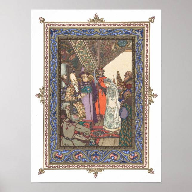 Poster Snegurochka antes de Tsar Berendei (Frente)