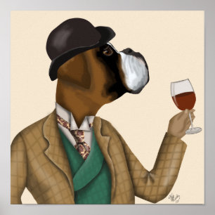 Poster Snob de vinho