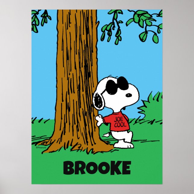 Poster Snoopy "Joe Cool" Standing (Frente)