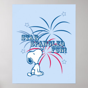 Poster Snoopy Star foi Divertida