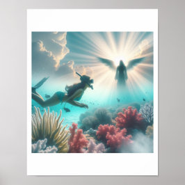 Poster Snorkel no paraíso