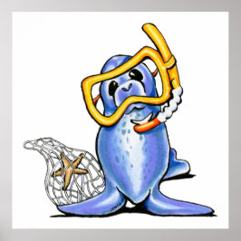 Pôster Snorkel Seal
