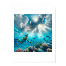 Snorkeling num belo recife