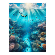 Snorkeling um recife de coral