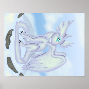 Poster Snow Dragon