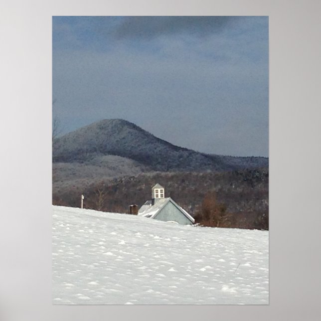 Poster Snow House (Frente)