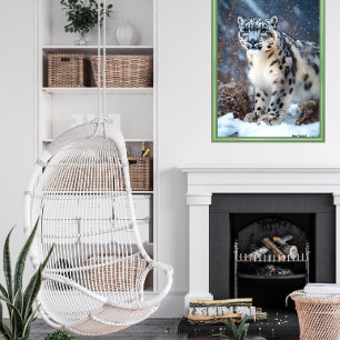 Poster Snow Lepard