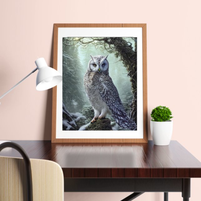 Poster Snow Owl (Criador carregado)