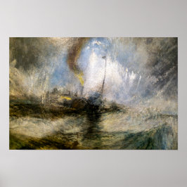 Poster Snow Storm | JMW Turner |