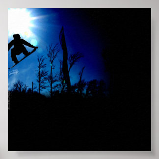 Pôster snowboard