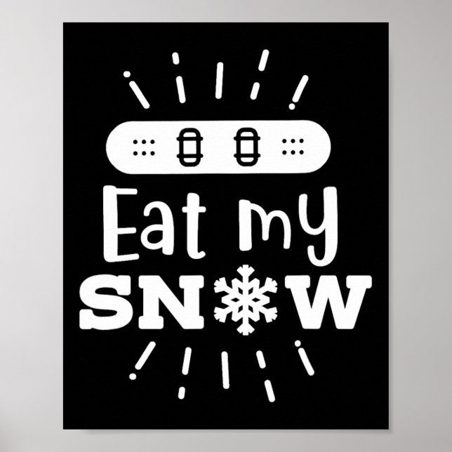 Poster Snowboard Come My Snowboard (Frente)